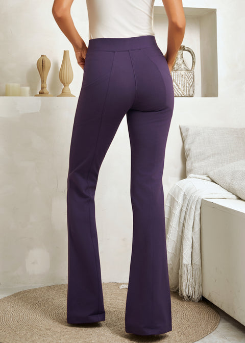 Journey Pant | Bootcut (Aubergine)