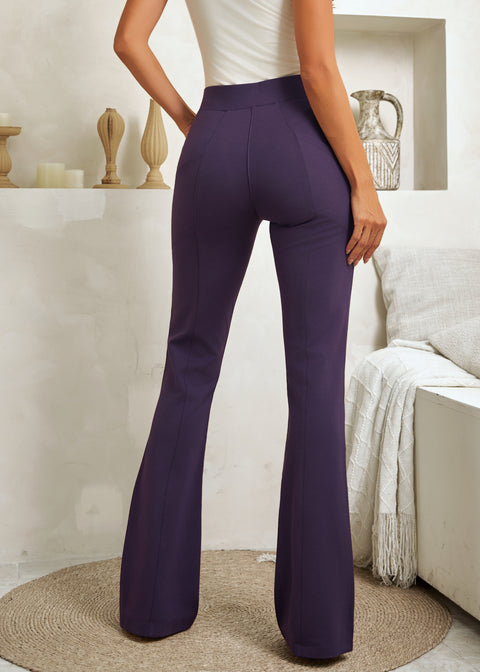 Journey Pant | Bootcut (Aubergine)