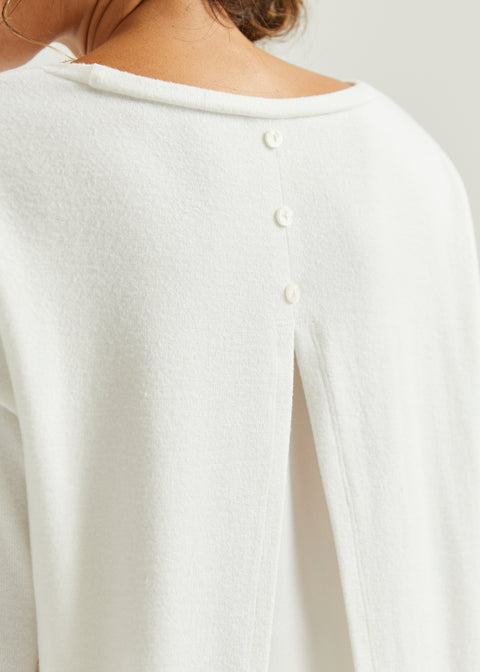 UltraEase Layered Boatneck (Ivory)