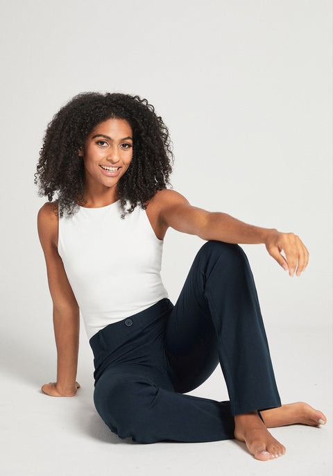 ⏰ PRESALE | Classic Dress Pant Yoga Pant | Straight (Navy)