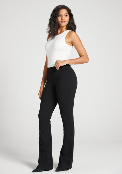 ⏰ PRESALE | Classic Dress Pant Yoga Pant | Bootcut (Black)
