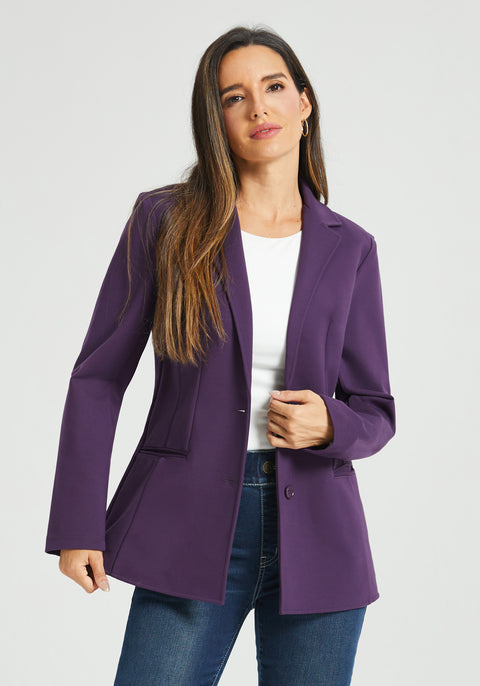 ⏰ PRESALE | Classic Blazer (Aubergine)