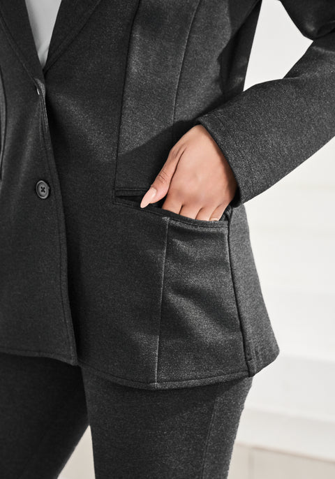 Classic Blazer (Charcoal)