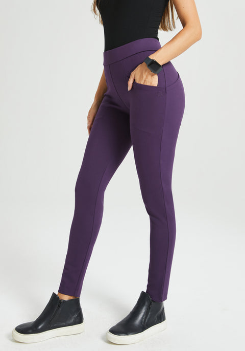 ⏰ PRESALE | Journey Pant | Skinny (Aubergine)