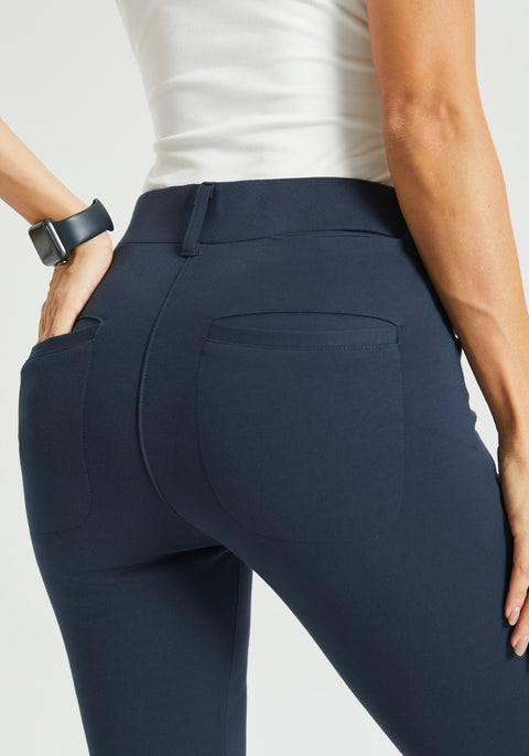 ⏰ PRESALE | 7-Pocket Dress Pant Yoga Pant | Bootcut (Navy)