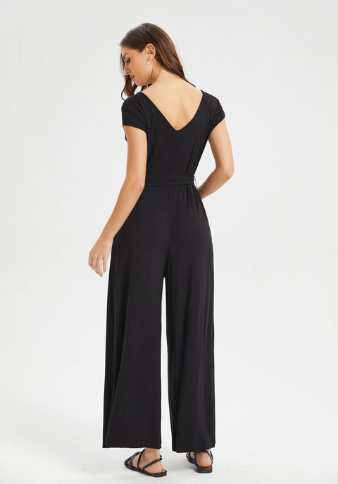 Day to Night Jumpsuit (Black)
