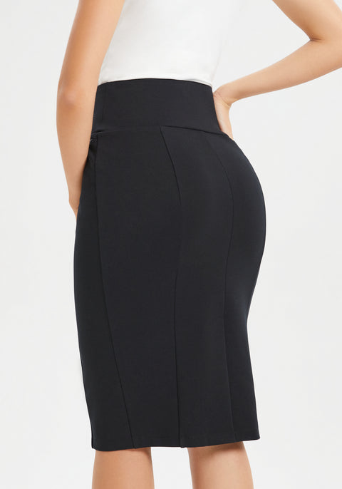 ⏰ PRESALE | Power Down Pencil Skirt (Black)