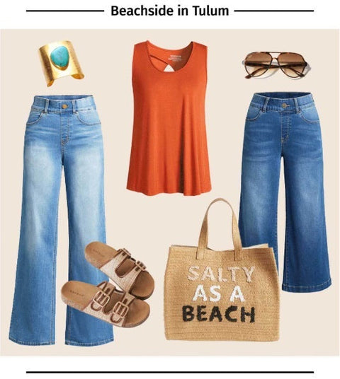 What to Wear on Summer Vacation: Denim Looks for Every Destination