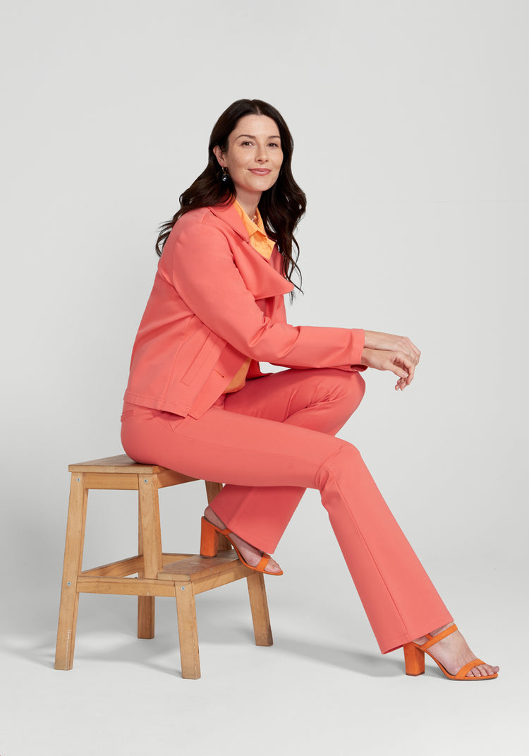 Classic Dress Pant Yoga Pant Bootcut Melon Betabrand