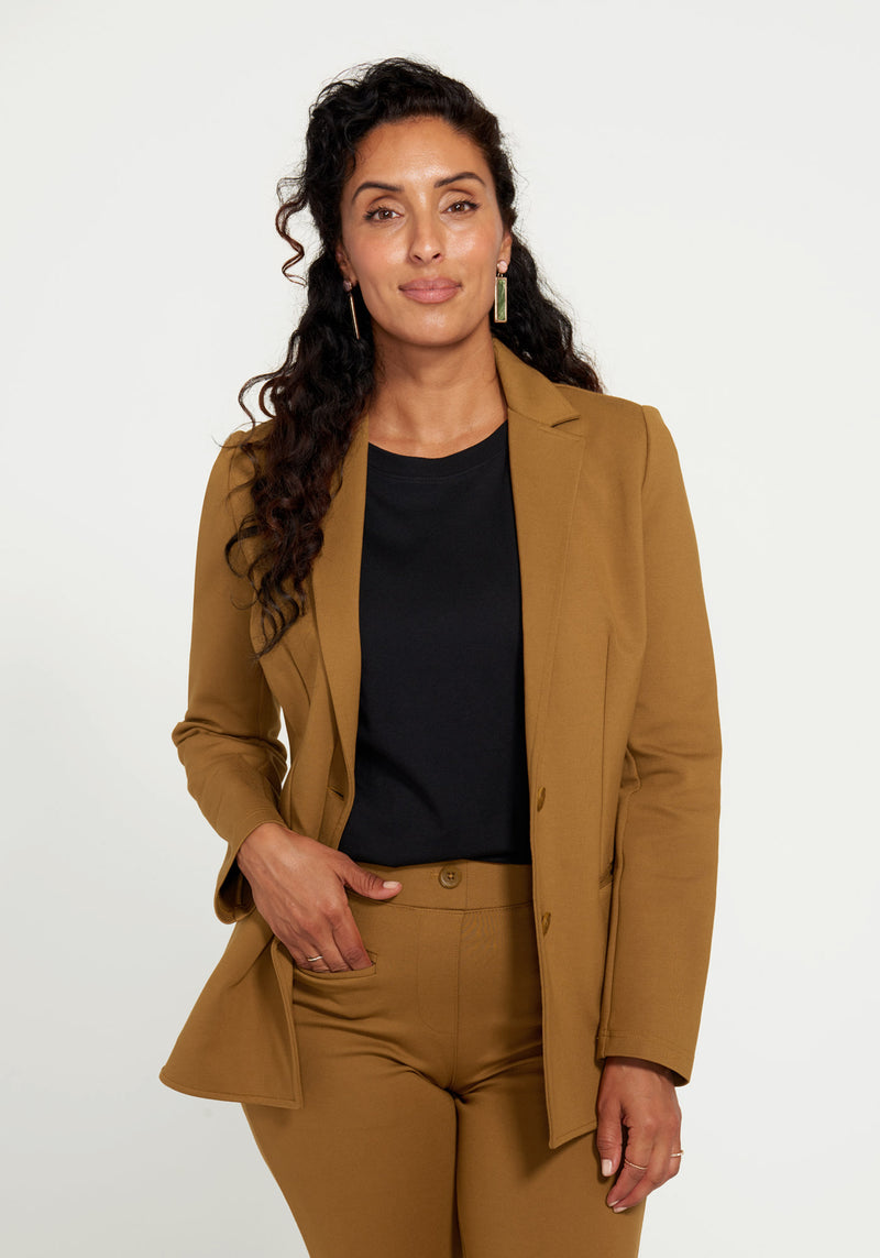 Classic Blazer Nutmeg Betabrand