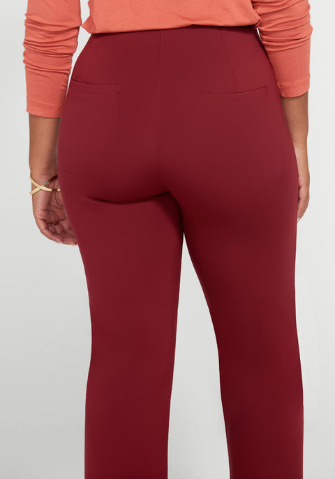 Atlantic Pant | Wide (Oxblood)