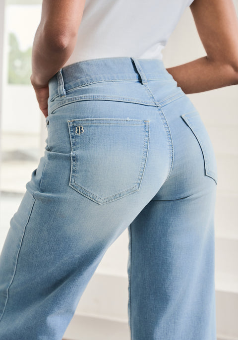 Boyfriend Crop Jean | Straight (Coastal Wash)