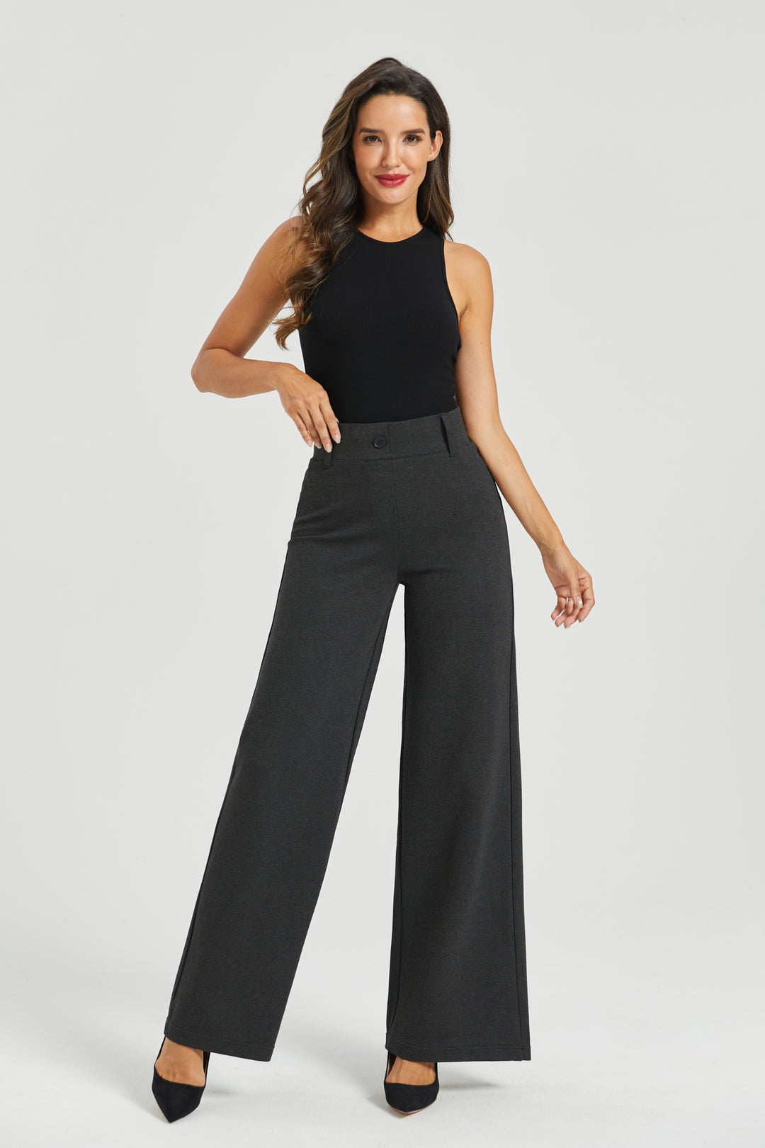Classic High-Waist DPYP™ Dress Pant Yoga Pants