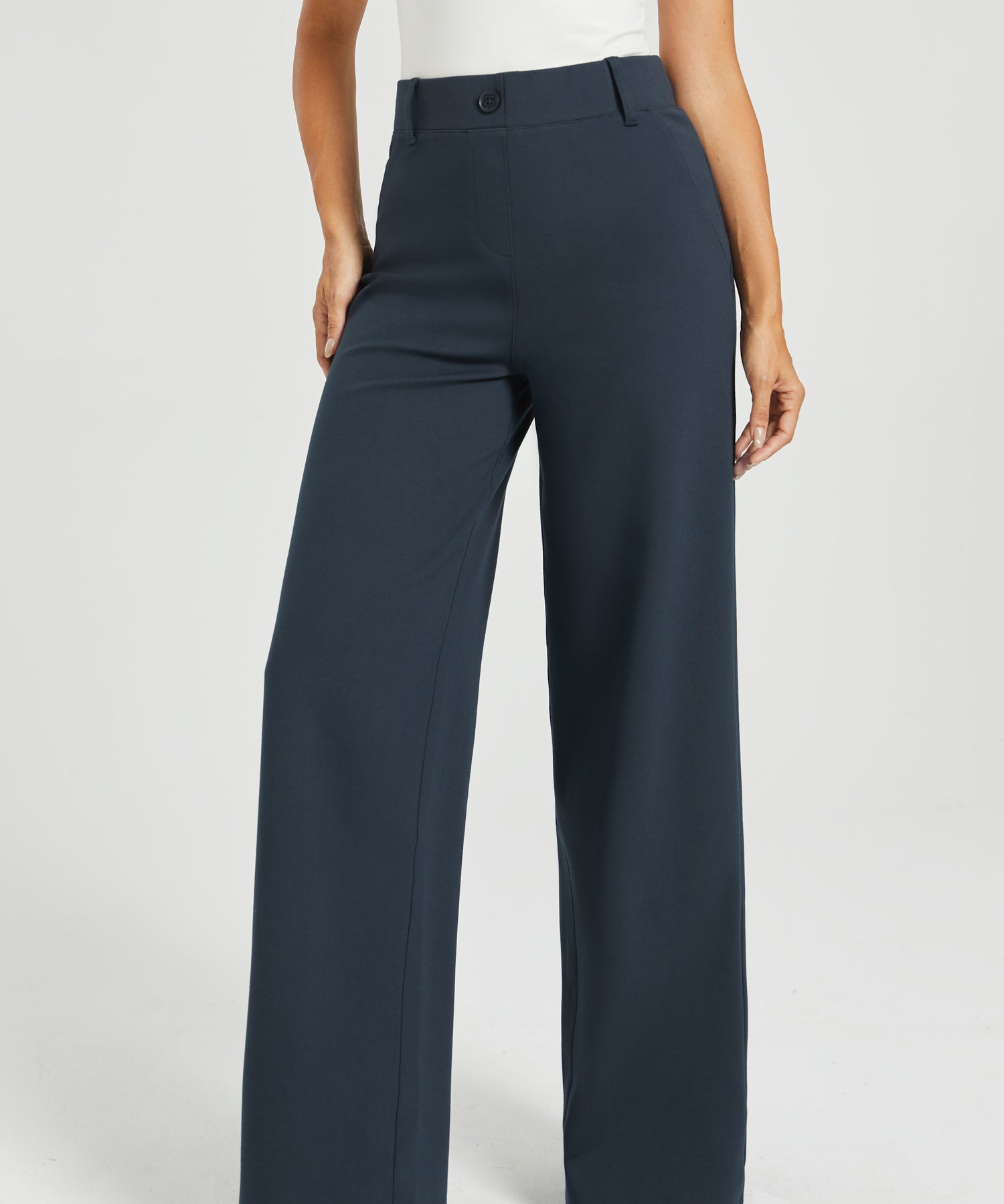 PRESALE ⏰ Two-Pocket DPYP™ Dress Pant Yoga Pant | Wide (Navy)