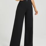 PRESALE ⏰ Two-Pocket DPYP™ Dress Pant Yoga Pant | Wide (Black)