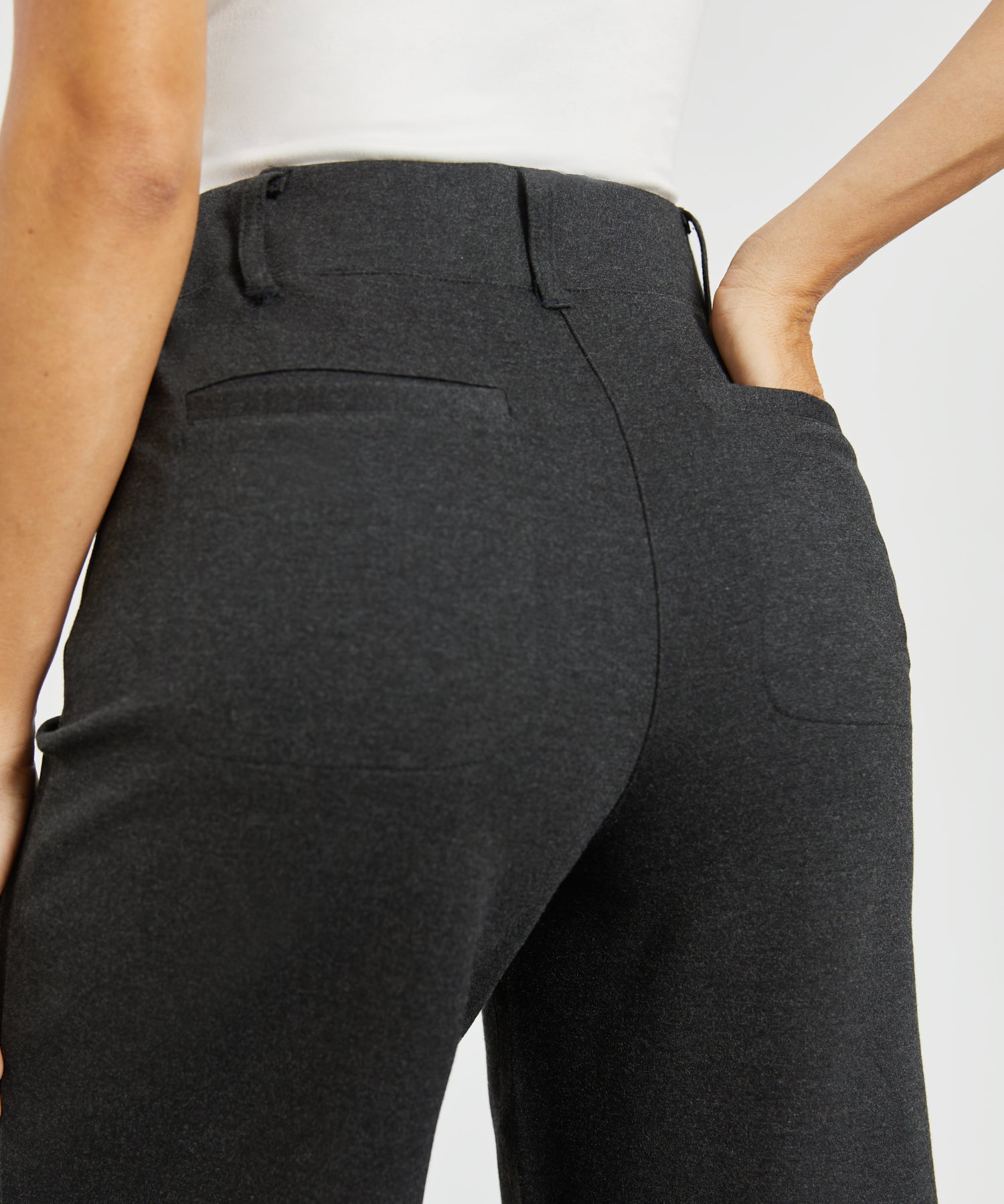 PRESALE ⏰ Two-Pocket DPYP™ Dress Pant Yoga Pant | Wide (Charcoal)