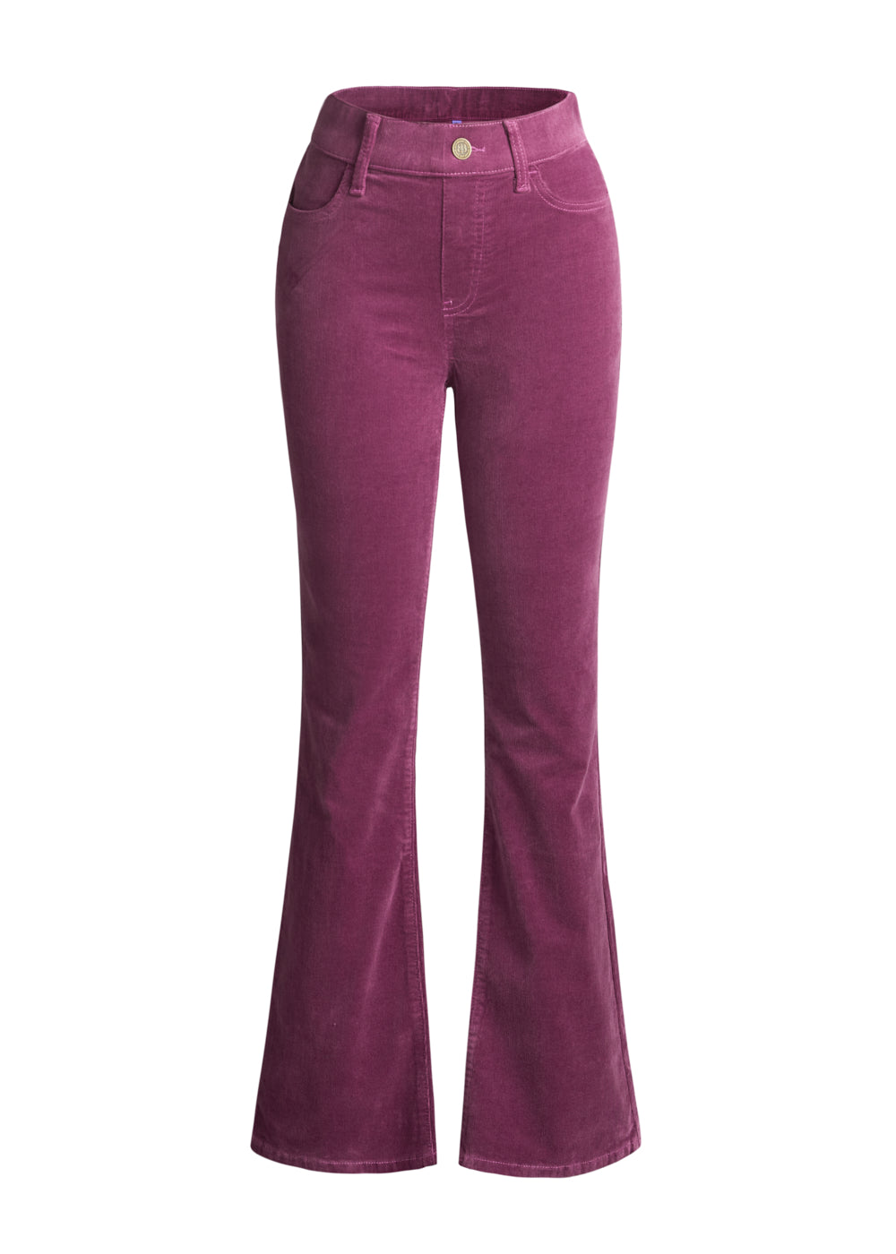Signature Mid-Rise Corduroy | Bootcut (Aubergine)