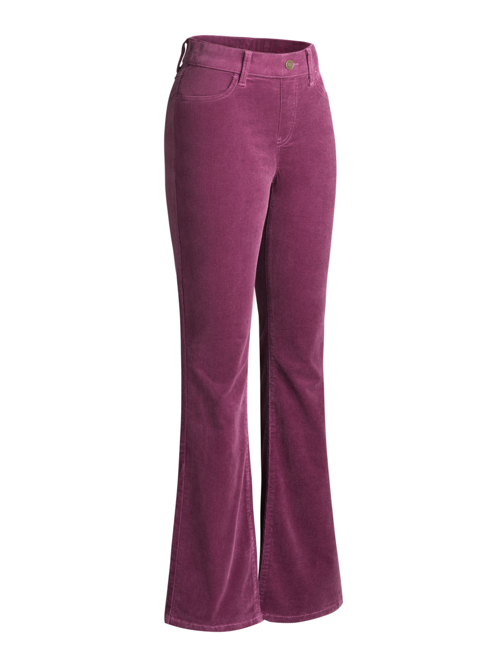 Signature Mid-Rise Corduroy | Bootcut (Aubergine)