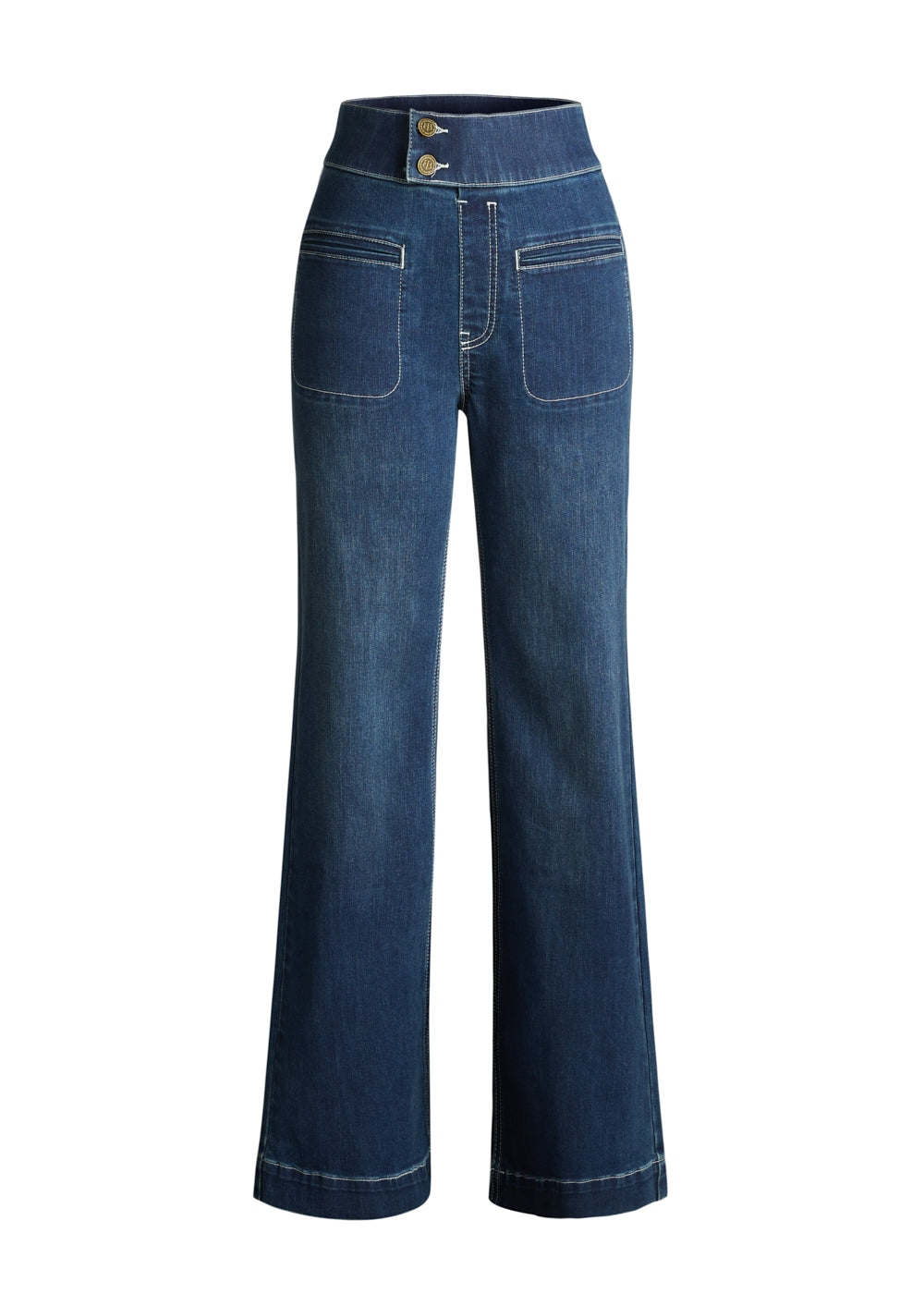 Farah Jeans High Waist Wide Leg Denim