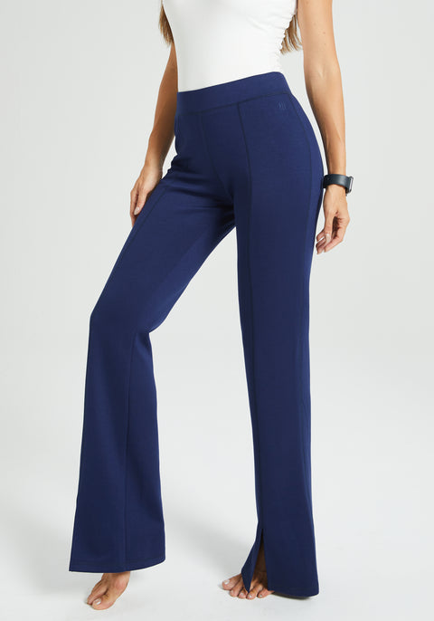 ⏰ PRESALE | Split Leg Bootcut Legging (Navy)