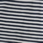 Cuffed Muscle Tee (Navy Stripe)