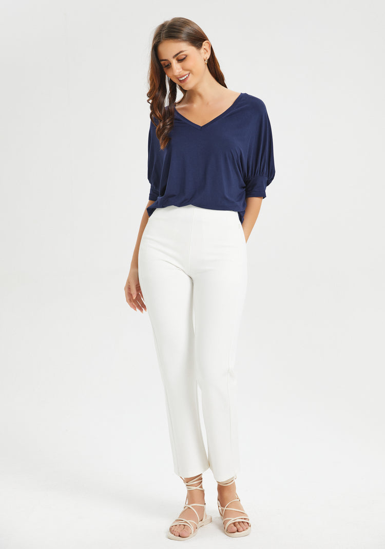 Dolman V-Neck (Navy)