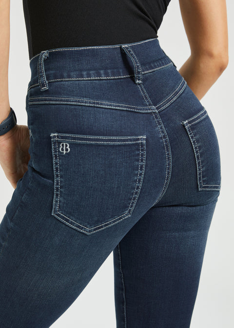 Signature Mid-Rise Denim | Flare (Roma Wash)