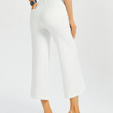 7-Pocket DPYP™ Dress Pant Yoga Pant Crop | Wide (Star White)