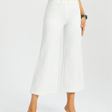 7-Pocket DPYP™ Dress Pant Yoga Pant Crop | Wide (Star White)