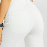 7-Pocket DPYP™ Dress Pant Yoga Pant Crop | Wide (Star White)
