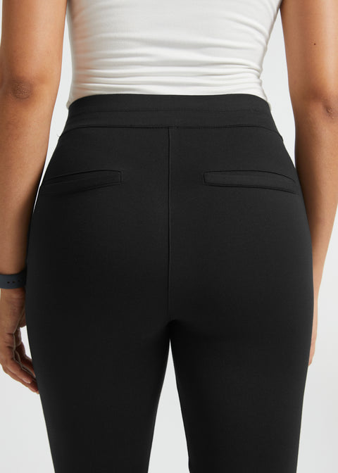 Continental Pocket DPYP™ Dress Pant Yoga Pants | Bootcut (Black)