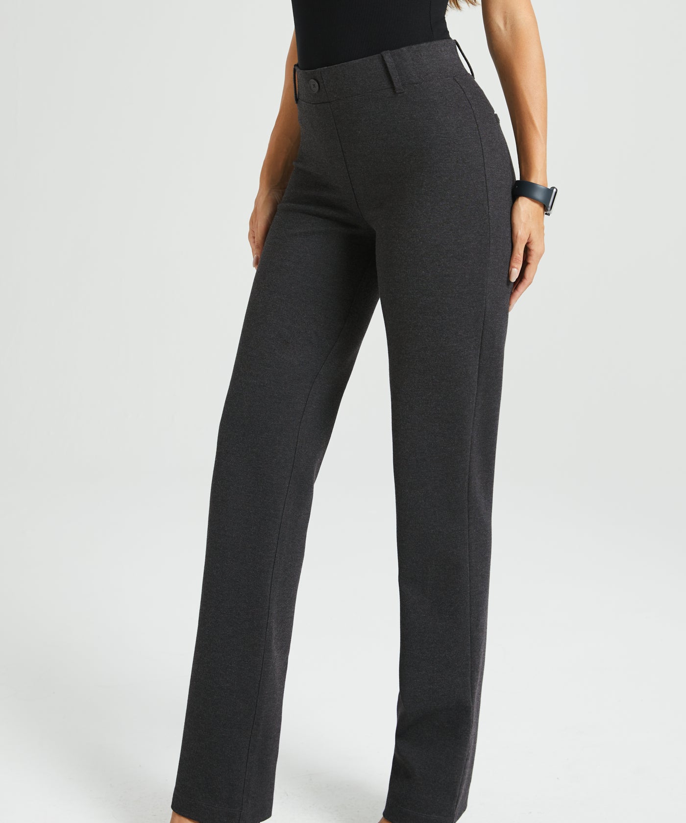 Classic DPYP™ Dress Pant Yoga Pant | Straight (Charcoal)