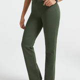 PRESALE ⏰ Classic DPYP™ Dress Pant Yoga Pants | Straight (Heather Olive)