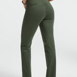 PRESALE ⏰ Classic DPYP™ Dress Pant Yoga Pants | Straight (Heather Olive)