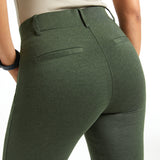 PRESALE ⏰ Classic DPYP™ Dress Pant Yoga Pants | Straight (Heather Olive)