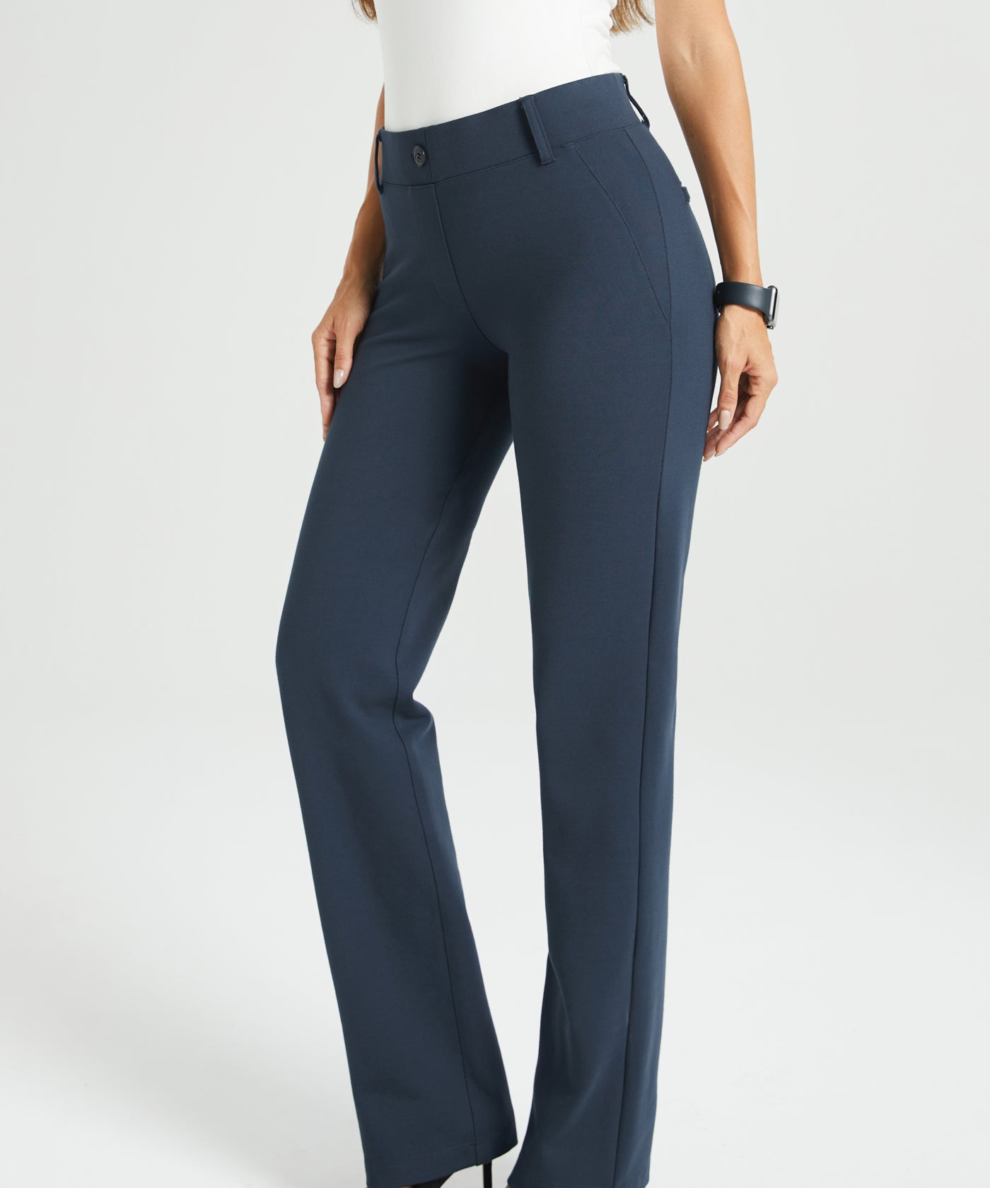 Classic DPYP™ Dress Pant Yoga Pant | Straight (Navy)