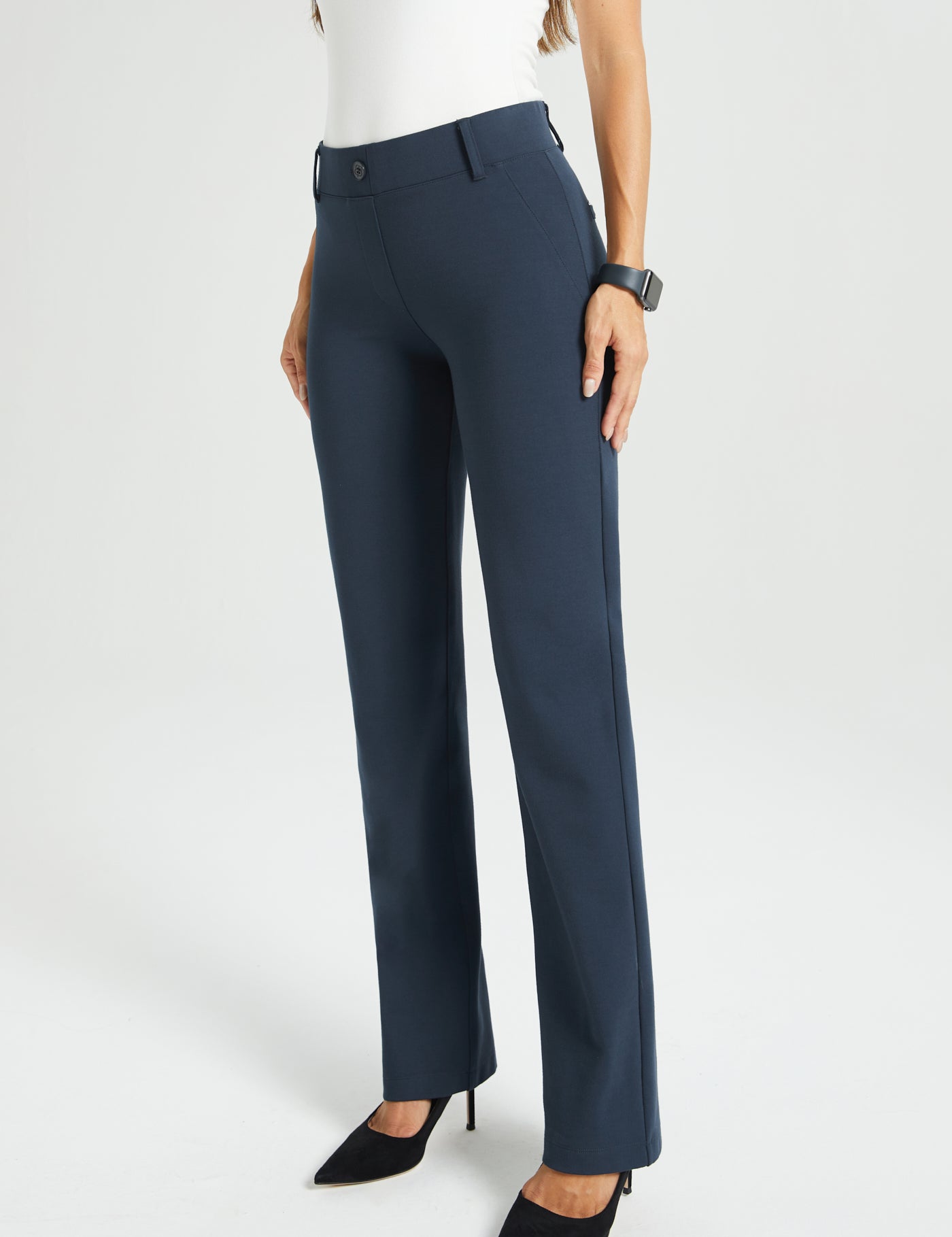 Classic DPYP™ Dress Pant Yoga Pant | Straight (Navy)