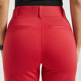Classic DPYP™ Dress Pant Yoga Pants | Straight (Red)