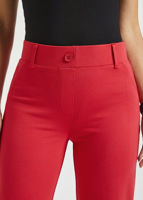 Classic DPYP Dress Pant Yoga Pant | Straight (Red) Betabrand Classic DPYP Dress Pant Yoga Pant | Straight (Red) Betabrand