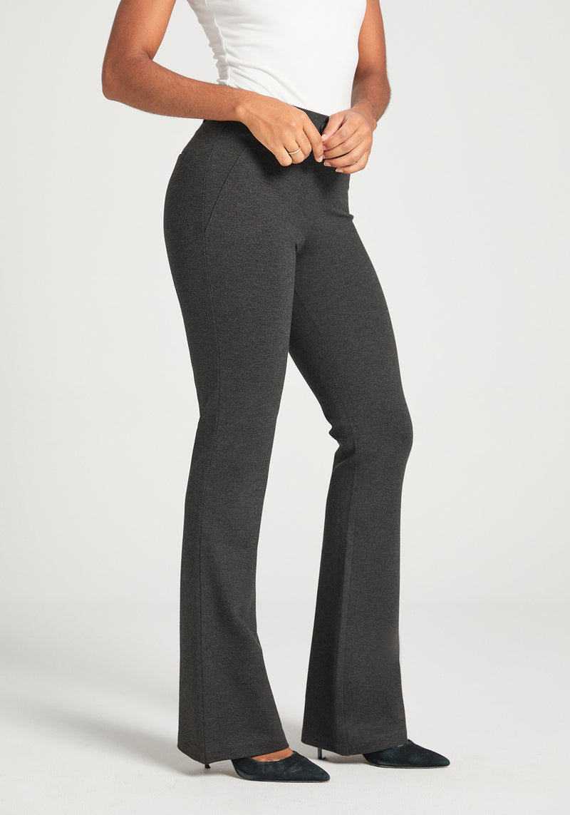 【PORTERNA】Loading frill trousers LYANER Women's Casual High Waist Ruffle Flare Pants Wide Leg