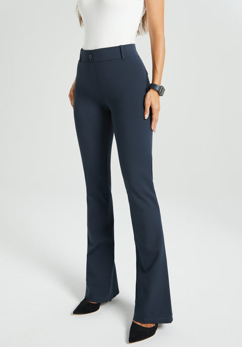 ⏰ PRESALE | Classic Dress Pant Yoga Pant | Bootcut (Navy)