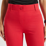 Classic DPYP™ Dress Pant Yoga Pant | Bootcut (Red)