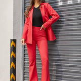 Classic DPYP™ Dress Pant Yoga Pant | Bootcut (Red)