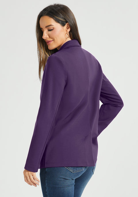 ⏰ PRESALE | Classic Blazer (Aubergine)