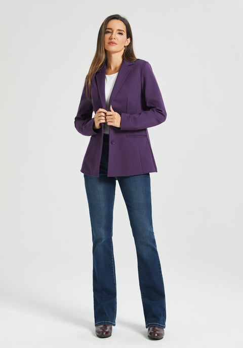 ⏰ PRESALE | Classic Blazer (Aubergine)
