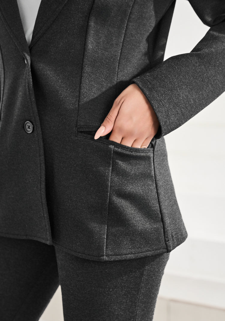 Classic Blazer (Charcoal)