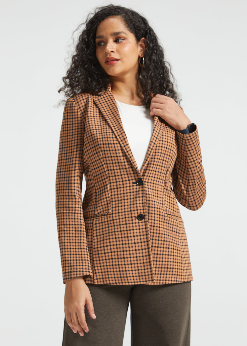 Classic Blazer Stretch Knit