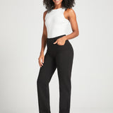 7-Pocket DPYP™ Dress Pant Yoga Pant | Straight (Black)
