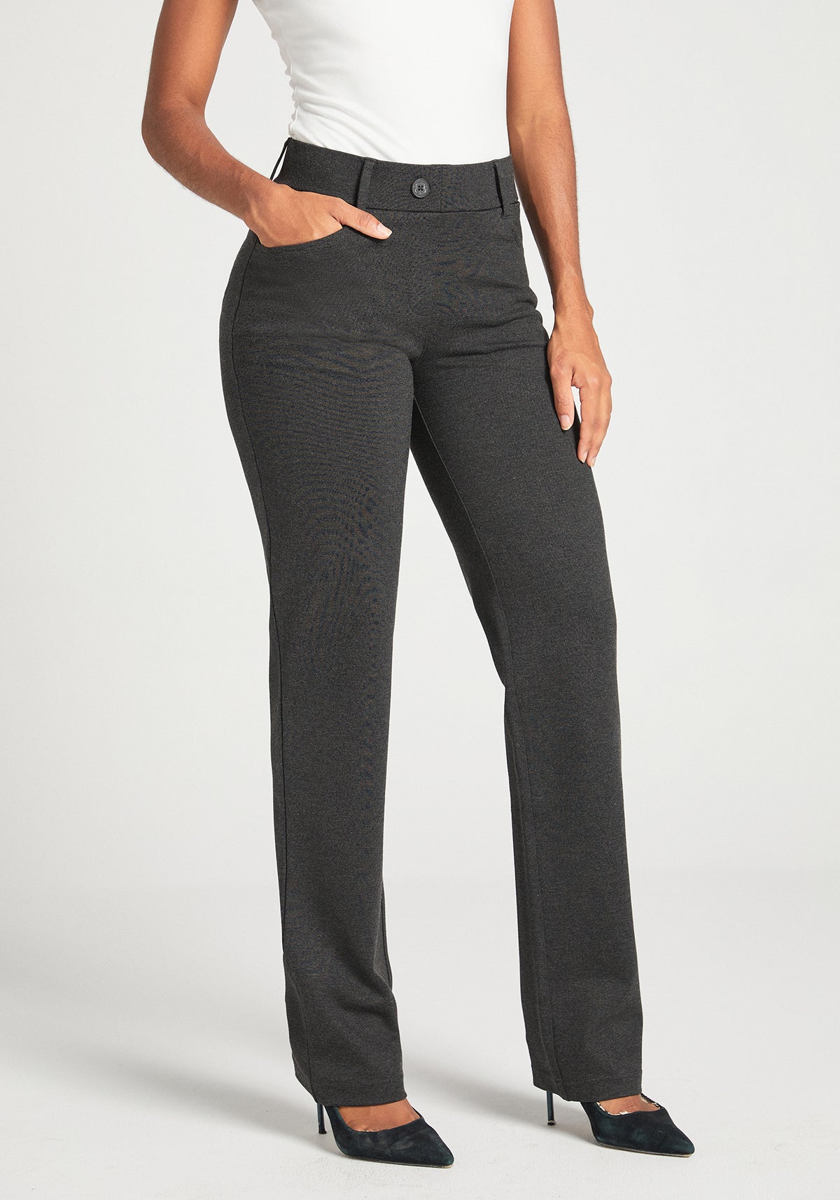 7 Pocket DPYP™ Dress Pant Yoga Pant Straight