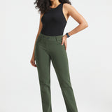 PRESALE ⏰ 7-Pocket DPYP™ Dress Pant Yoga Pants | Straight (Heather Olive)